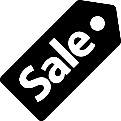 Sale commercial label